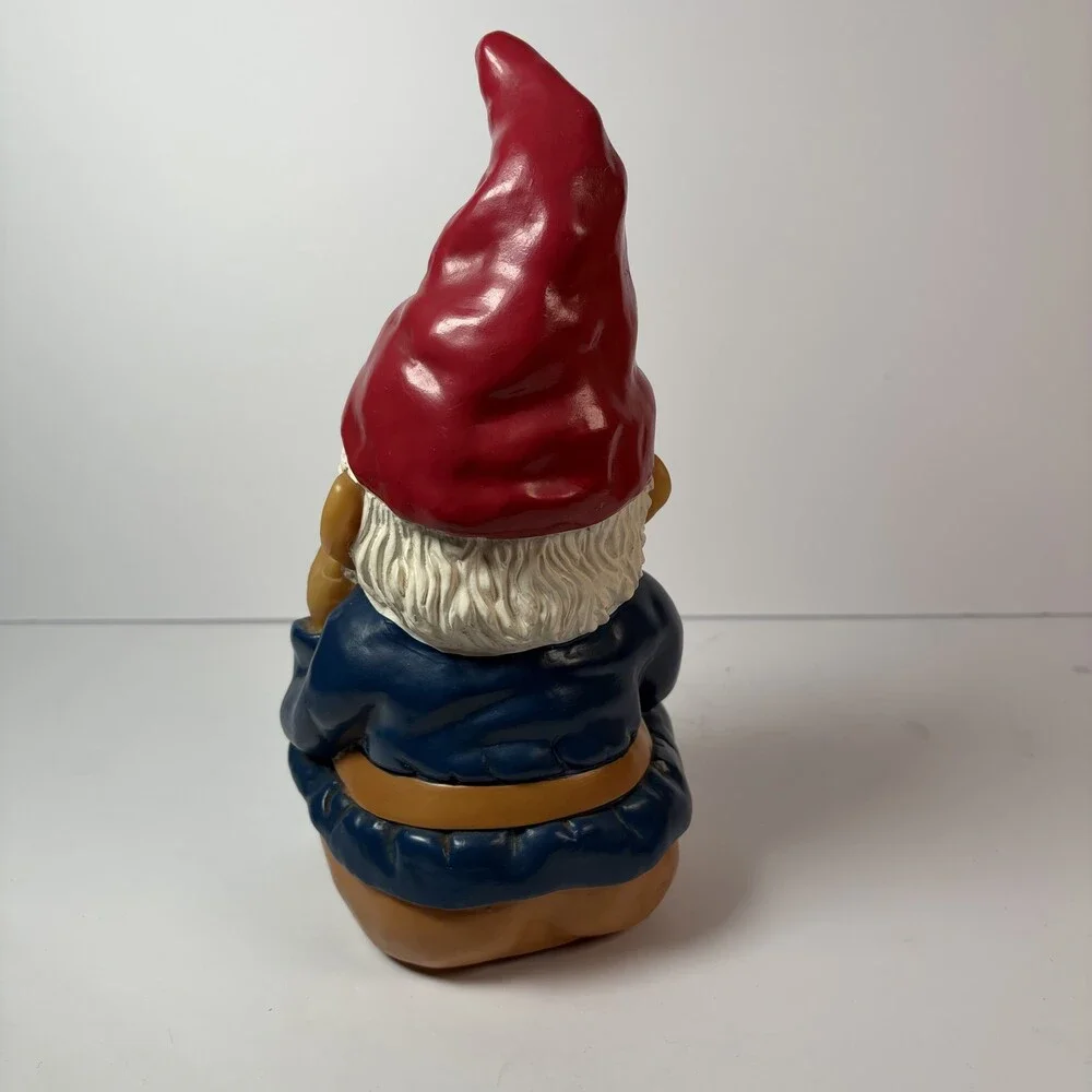 Gemmy Motion Detecting Talking Garden Gnome Lawn Decor Hear No Evil 12